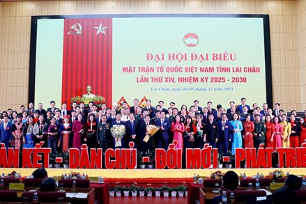 Đại hội Đại biểu Mặt trận Tổ quốc Việt Nam tỉnh Lai Châu lần thứ XIV, nhiệm kỳ 2025 - 2030
