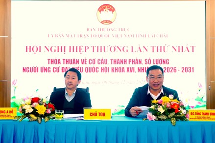Lai Châu: Ủy ban MTTQ Việt Nam tỉnh tổ chức Hội nghị hiệp thương lần thứ nhất