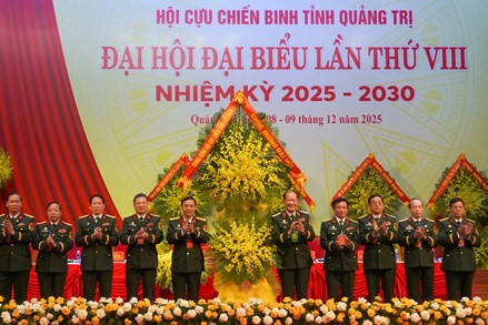 Quảng Trị: Đại hội đại biểu Hội Cựu chiến binh tỉnh lần thứ VIII, nhiệm kỳ 2025-2030