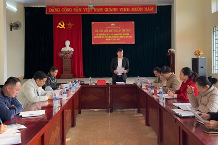 Cao Bằng: Ủy ban MTTQ xã Nguyễn Huệ và Đức Long hội nghị hiệp thương lần thứ nhất