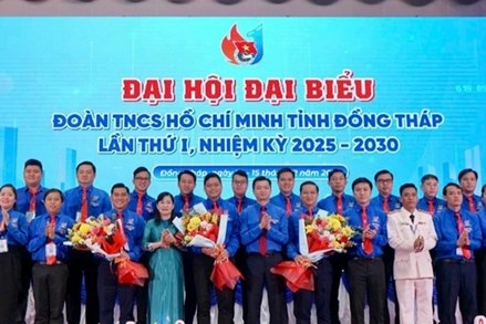 Đồng Tháp: Đại hội đại biểu Đoàn TNCS Hồ Chí Minh tỉnh lần thứ I, nhiệm kỳ 2025 - 2030