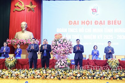 Hưng Yên: Đại hội đại biểu Đoàn TNCS Hồ Chí Minh tỉnh lần thứ I, nhiệm kỳ 2025 - 2030