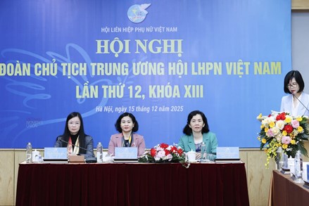 Hội nghị Đoàn Chủ tịch Trung ương Hội LHPN Việt Nam lần thứ 12, khóa XIII