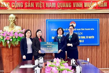 Thanh Hóa tiếp nhận hơn 1,3 tỷ đồng ủng hộ đồng bào miền Trung, Tây Nguyên