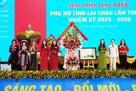 Đại hội Đại biểu Phụ nữ tỉnh Lai Châu lần thứ XIII, nhiệm kỳ 2025 - 2030
