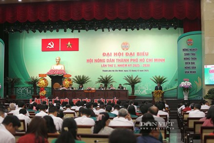 TP Hồ Chí Minh: Đại hội đại biểu Hội Nông dân Thành phố lần thứ I, nhiệm kỳ 2025–2030