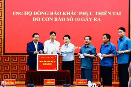 Lai Châu: Ủy ban MTTQ Việt Nam tỉnh hoàn thành phân bổ hơn 5 tỷ đồng hỗ trợ các tỉnh bị ảnh hưởng do bão lũ