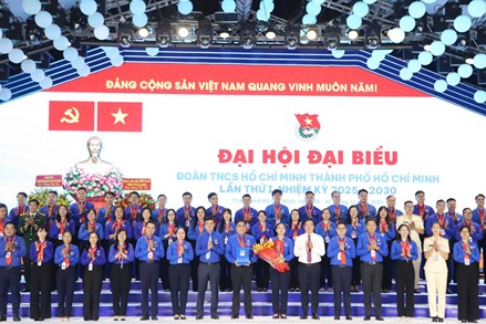 TP Hồ Chí Minh: Đại hội đại biểu Đoàn TNCS Hồ Chí Minh thành phố lần thứ I, nhiệm kỳ 2025 – 2030