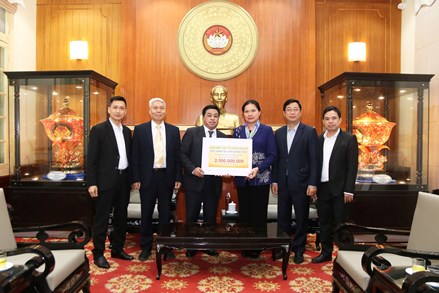 2,5 tỷ đồng từ Liên hiệp các tổ chức người Việt Nam tại Liên bang Nga hỗ trợ đồng bào khắc phục thiệt hại do bão lũ gây ra