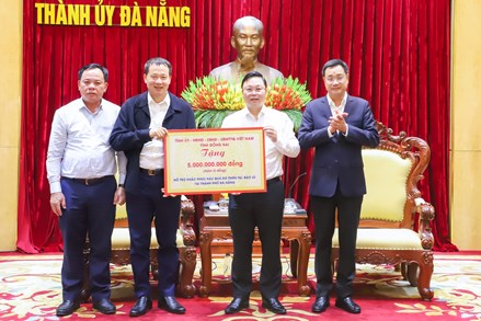 Đồng Nai hỗ trợ Đà Nẵng 6 tỷ đồng khắc phục thiệt hại thiên tai
