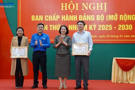 Quảng Ngãi: Ủy ban MTTQ Việt Nam tỉnh tổ chức Hội nghị Ban Chấp hành Đảng bộ (mở rộng) lần thứ 2, nhiệm kỳ 2025 - 2030