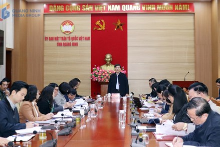 Quảng Ninh: Ủy ban MTTQ Việt Nam tỉnh xác định phương hướng, nhiệm vụ đầu năm 2026