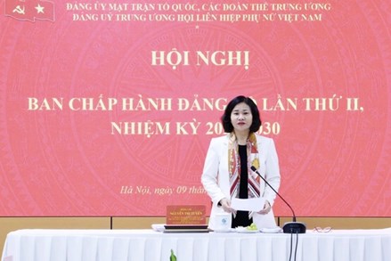 Hội LHPN Việt Nam tổ chức Hội nghị Ban Chấp hành Đảng bộ lần thứ II, nhiệm kỳ 2025-2030