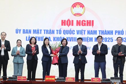 Hà Nội: Ủy ban MTTQ Việt Nam thành phố tổ chức hội nghị lần thứ 3, khóa XVIII nhiệm kỳ 2025 - 2030 