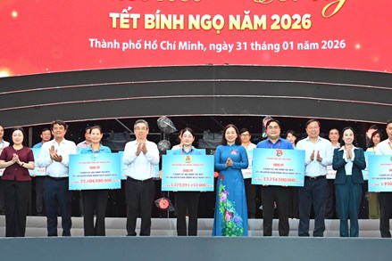TP Hồ Chí Minh: Ủy ban MTTQ Việt Nam thành phố tổ chức Ngày hội “Xuân đoàn kết - Tết nghĩa tình“