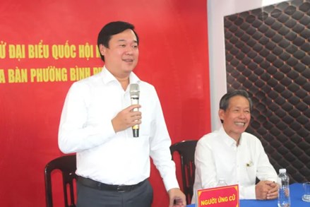 TP Hồ Chí Minh: Hội nghị lấy ý kiến cử tri tại nơi cư trú đối với người ứng cử ĐBQH, đại biểu HĐND phường Bình Phú