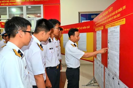 Thành phố Hồ Chí Minh: Khai mạc 4 khu vực bỏ phiếu sớm 