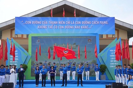 Trung ương Đoàn tổ chức Lễ ra quân Tháng Thanh niên, phát động Tết trồng cây nhớ ơn Bác Hồ