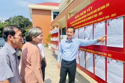 Phó Bí thư Đảng ủy MTTQ, các đoàn thể Trung ương Nguyễn Thái Học để lại ấn tượng đậm nét với cử tri tỉnh Đắk Lắk