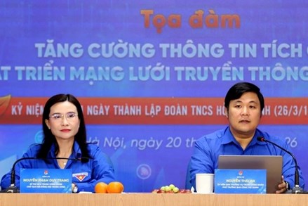 Trung ương Đoàn tổ chức tọa đàm chủ đề 'Tăng cường thông tin tích cực và phát triển mạng lưới truyền thông số của Đoàn'