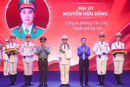 Bộ Công an vinh danh 20 Gương mặt trẻ Công an tiêu biểu 2025