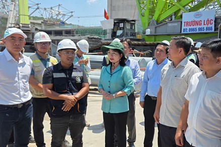 An Giang: Chủ tịch Ủy ban MTTQ Việt Nam tỉnh khảo sát các công trình, dự án trọng điểm phục vụ Hội nghị APEC 2027