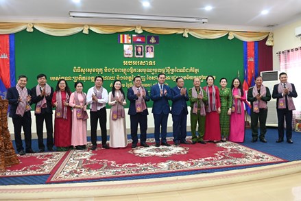 Tây Ninh: Phó Chủ tịch UBND tỉnh chúc Tết Chol Chnam Thmay tại tỉnh Kampong Cham