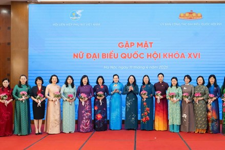 Trung ương Hội LHPN Việt Nam tổ chức gặp mặt các nữ đại biểu Quốc hội khóa XVI