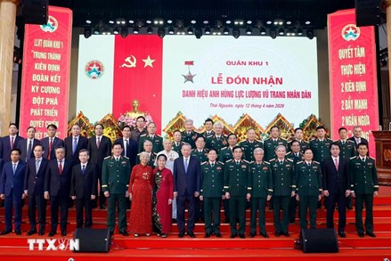 Tổng Bí thư, Chủ tịch nước Tô Lâm: Xây dựng Lực lượng vũ trang Quân khu 1 vững mạnh toàn diện