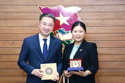 Trung ương Đoàn TNCS Hồ Chí Minh tiếp Đoàn đại biểu Hội đồng Giao lưu chính trị Úc