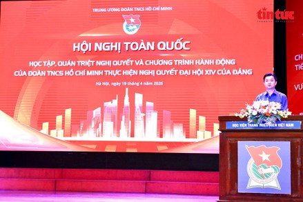 Trung ương Đoàn TNCS Hồ Chí Minh tổ chức Hội nghị trực tuyến toàn quốc quán triệt Nghị quyết Đại hội XIV của Đảng