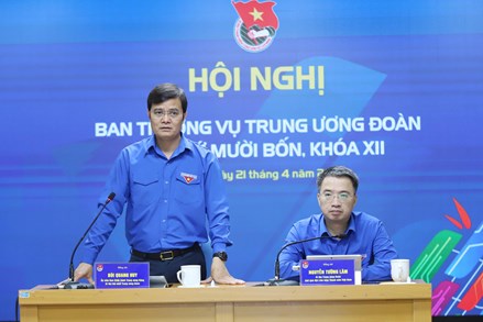Khai mạc Hội nghị Ban Thường vụ Trung ương Đoàn lần thứ 14