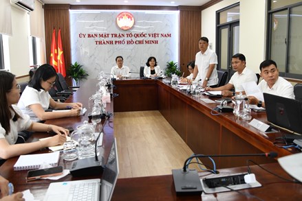 Thành phố Hồ Chí Minh: Ủy ban MTTQ Việt Nam thành phố tập huấn công tác tổ chức tiếp xúc cử tri của đại biểu Quốc hội và đại biểu HĐND các cấp 