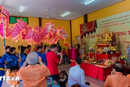 Người Việt tại Thái Lan kết nối cội nguồn trong dịp Giỗ Tổ Hùng Vương