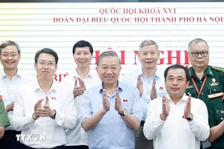 Tổng Bí thư, Chủ tịch nước Tô Lâm tiếp xúc cử tri thành phố Hà Nội