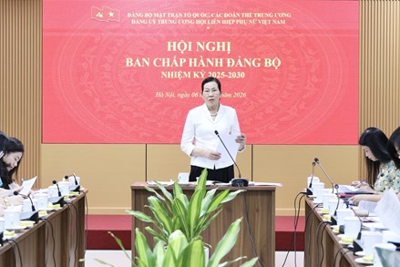 Hội nghị Ban Chấp hành Đảng bộ Trung ương Hội LHPN Việt Nam nhiệm kỳ 2025 - 2030 