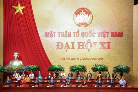 1.136 đại biểu tham dự Đại hội đại biểu toàn quốc Mặt trận Tổ quốc Việt Nam lần thứ XI, nhiệm kỳ 2026 - 2031
