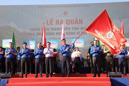 Trung ương Đoàn TNCS Hồ Chí Minh ra quân Chiến dịch Thanh niên tình nguyện Hè năm 2026