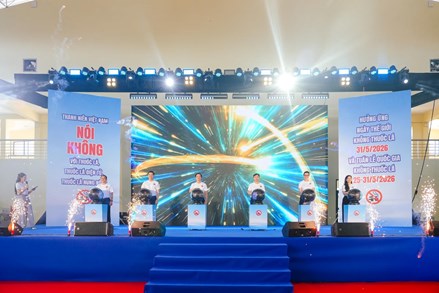 Trung ương Đoàn TNCS Hồ Chí Minh phát động chiến dịch hành động vì thế hệ trẻ không khói thuốc