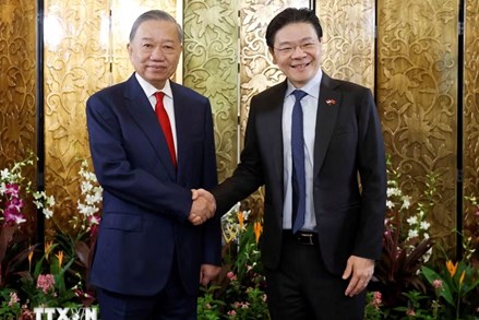 Tiếp thêm xung lực cho quan hệ Đối tác Chiến lược toàn diện Việt Nam-Singapore