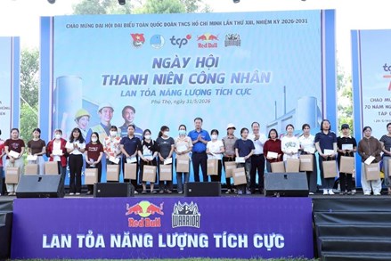 Trung ương Hội Liên hiệp Thanh niên Việt Nam tổ chức Ngày hội Thanh niên công nhân năm 2026