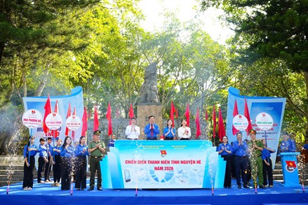 Đoàn Thanh niên Mặt trận Tổ quốc, các đoàn thể Trung ương ra quân tình nguyện hè 2026