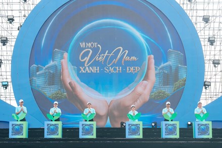Lễ phát động Quốc gia phong trào toàn dân chung tay bảo vệ môi trường, vì một Việt Nam xanh - sạch - đẹp