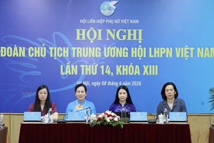 Đoàn Chủ tịch Trung ương Hội LHPN Việt Nam họp bàn công tác chuẩn bị Đại hội Phụ nữ toàn quốc XIV