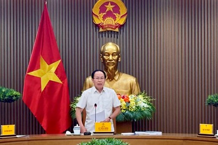 Phó Thủ tướng Lê Tiến Châu chủ trì họp rà soát 03 dự án luật