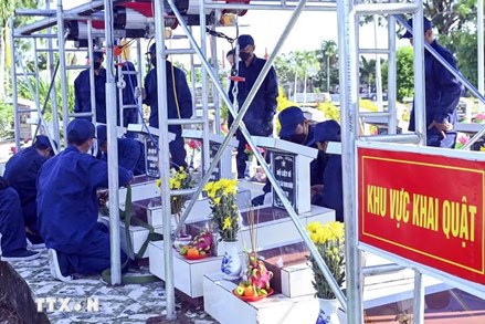 Cà Mau: Số hóa toàn bộ hồ sơ, sơ đồ khu vực, thông tin quy tập hài cốt liệt sỹ