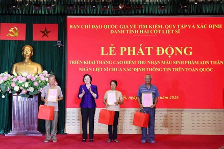 Phó Thủ tướng Chính phủ Phạm Thị Thanh Trà: Tăng tốc thu nhận mẫu ADN, bảo đảm hoàn thành mục tiêu Chiến dịch “500 ngày đêm“