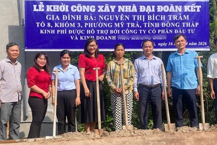 Đồng Tháp: Xây dựng khối đại đoàn kết vững chắc từ những việc làm thiết thực