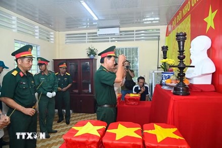 Cà Mau: Chuyển các mẫu hài cốt liệt sỹ đầu tiên phục vụ giám định ADN