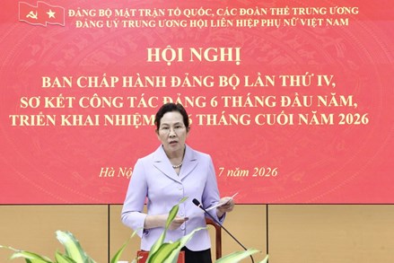 Hội nghị Ban Chấp hành Đảng bộ Cơ quan Trung ương Hội LHPN Việt Nam lần thứ IV